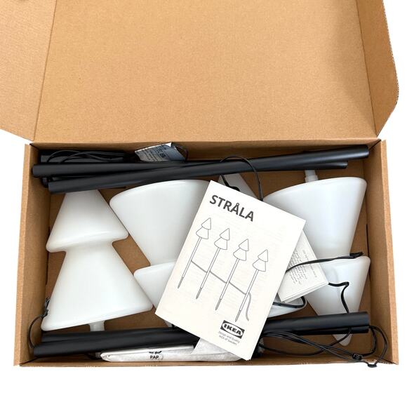 IKEA STRALA Christmas Tree Indoor/Outdoor 24" Light Sticks (Set of 4) - Picture 3 of 4